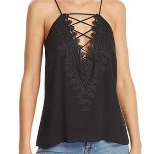 Wayf Posie Lace Up Cami